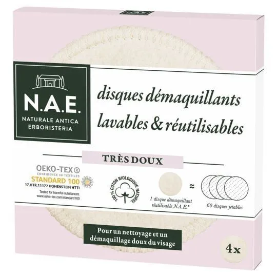 Naturale Antica Erboristeria Demaq Fabric Cotton Pads 4 pcs