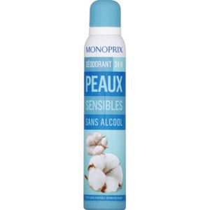 Monoprix Deodorant Spray For Sensitive 200Ml