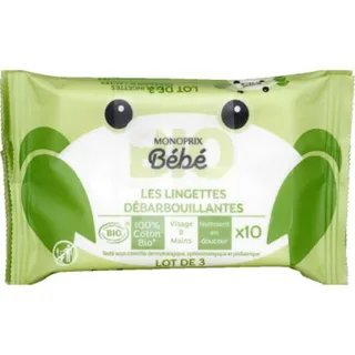 Monoprix Bebe Les Baby Cleansing Wipes 3 x 10 pcs