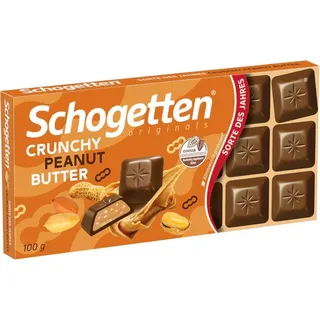 Schogetten Crunchy Peanut Butter, 100g