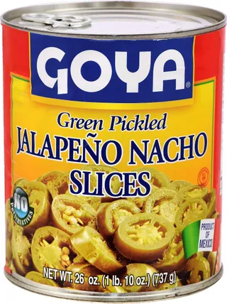 Goya Green Pickled Jalapeño Nacho Slices