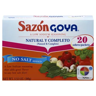 Goya Sazón Natural and Complete