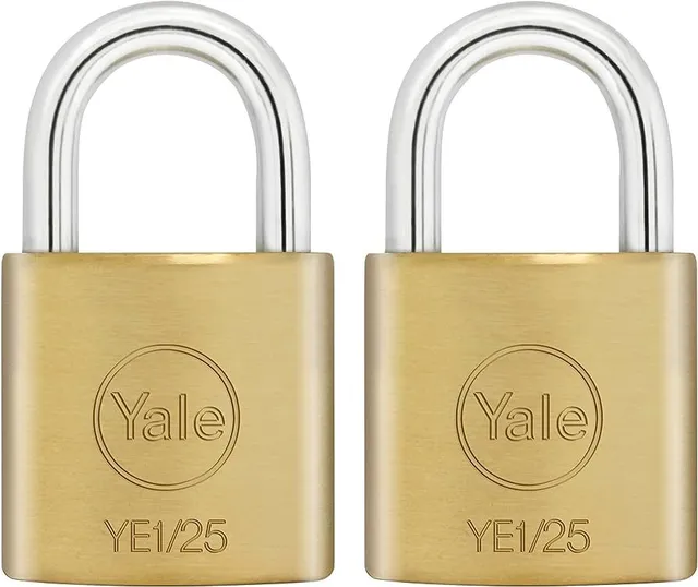 Elink Brass Padlock Set, 25mm