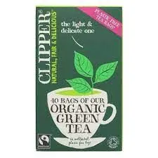 Clipper Organic Green Tea, 40 Bags