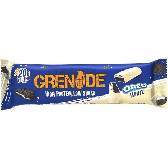 Grenade High Protein White Oreo Bar, 60g