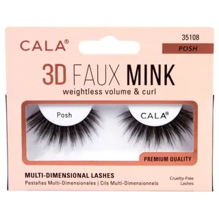 Cala 3D Faux Mink Posh Eyelashes