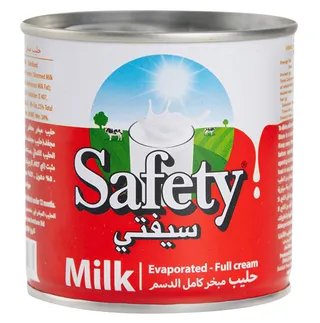 Safety Evaporated Milk, 170g