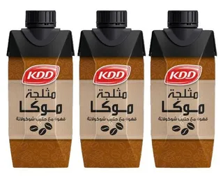 KDD Milk Coffee Iced Mocha, 3x250ml