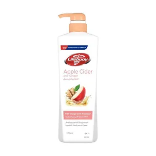 Lifebuoy Apple Cider and Ginger Antibacterial Body Wash, 700ml