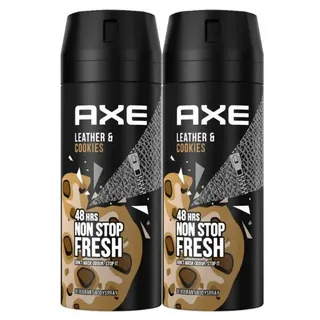 أكس جلد وكوكيز مزيل عرق، 2x150ml