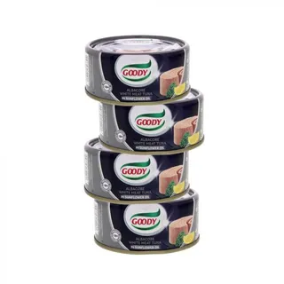 Goody White Meat Tuna in Sunflower Oil, 4x160g