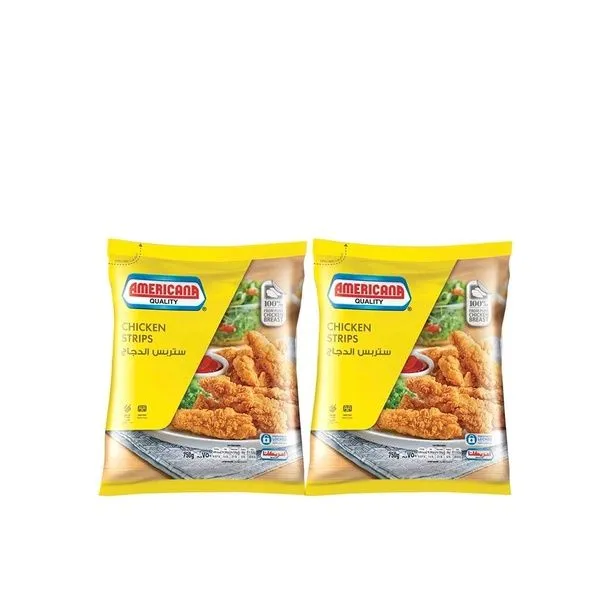 أمريكانا ستربس الدجاج 750X2 جم