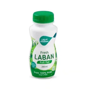مزون لبان دسم كامل، 200ml، 6 قطع
