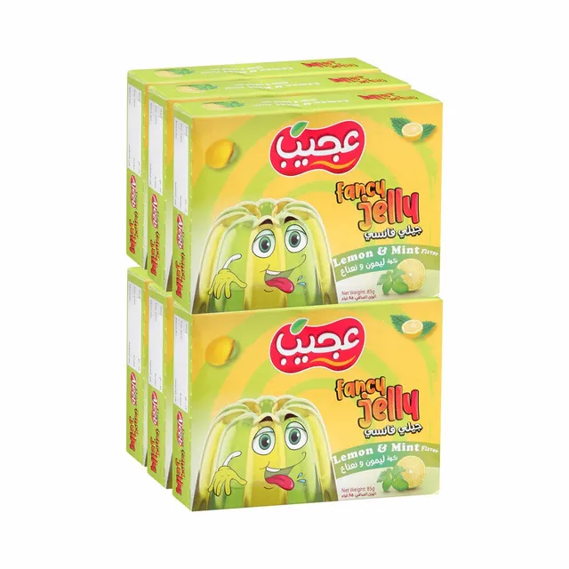 أجيب ليمون & مينت فليفر فانسي جيلي، 85g