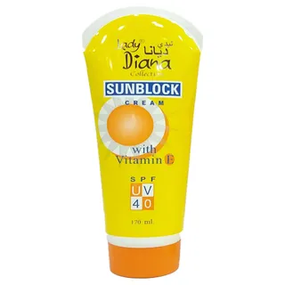Lady Diana Collection Sun Block Cream with Vitamin E Spf 30, 170ml