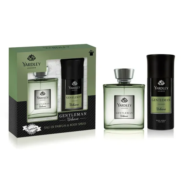 Yardley Gentleman Elite EDT, 100ml + Deodorant Body Spray for Men, 150ml