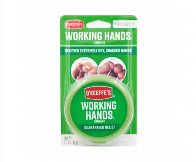 O'Keeffe's Hypoallergenic Non-Greasy Hand Cream for Extremely Dry & Cracked Hands, 76g