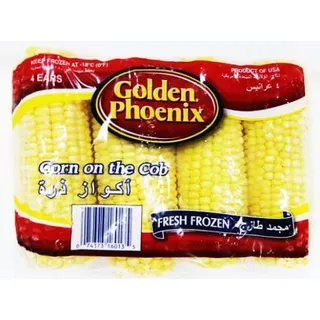 Golden Phoenix Corn Cob, 4 Pieces