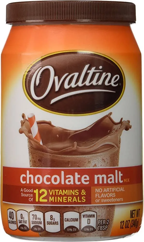 Ovaltine Classic Chocolate Malt 341G