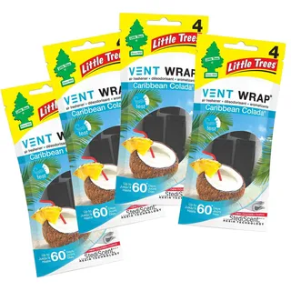 Little Trees Vent Wrap Caribean Coloda Air Freshener