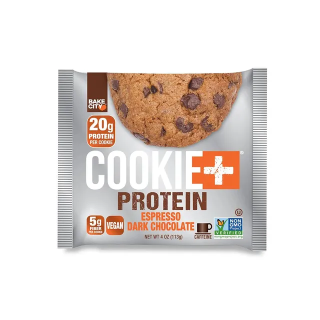Bake City Espresso Dark Chocolate Protein Cookie, 113g