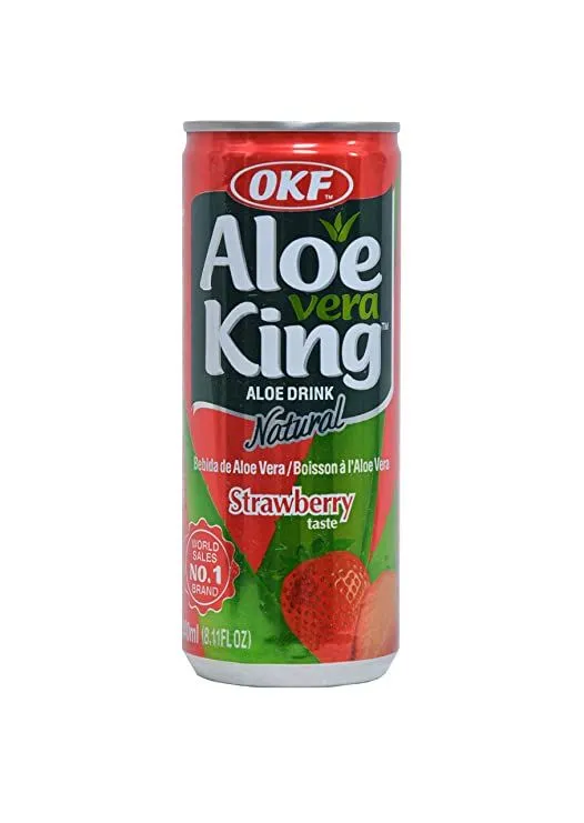 OKF Aloe Vera King Drink with Strawberry, 240ml