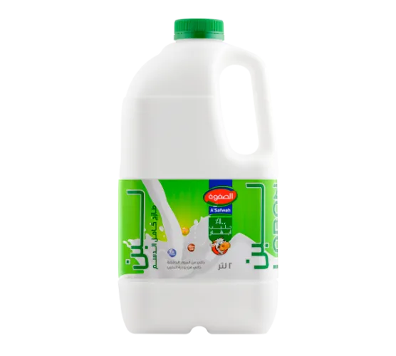 أسفوة لبن كامل الدسم، 2L