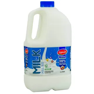 أسفوة حليب كامل الدسم، 2L