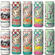أريزونا مشروب شاي متنوع 2x500 مل