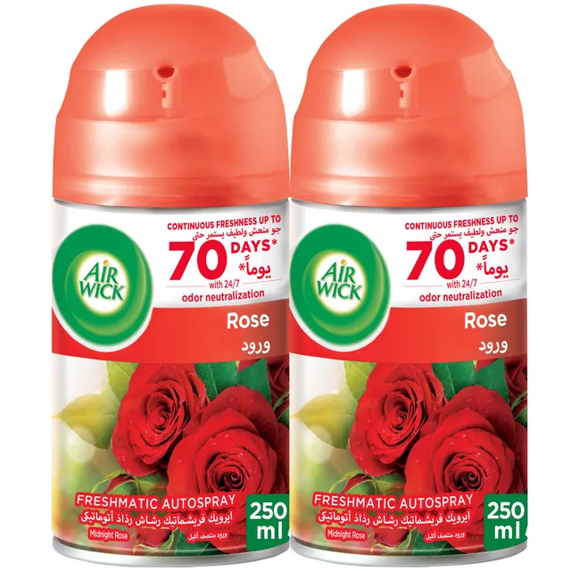 Air Wick Freshmatic Rose Refill, 2x250ml