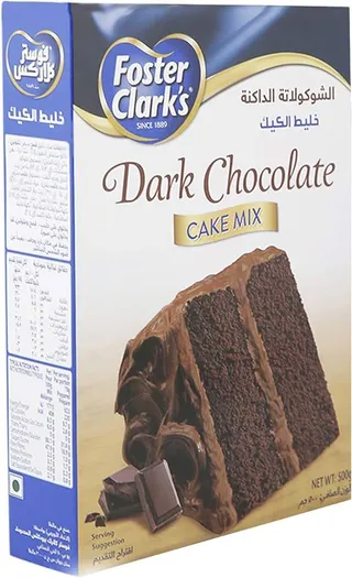 Foster Clark's Dark/Milk Chocolate Cake Mix Assorted, 2x500g