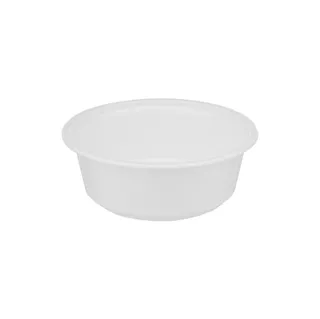 White Plastic Bowl - Large, 25 Pieces