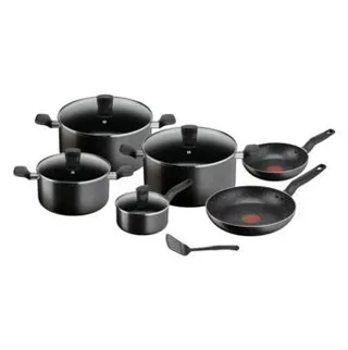 Tefal Dark Stone Cookware Wokpan Set 28Cmx11Pcs