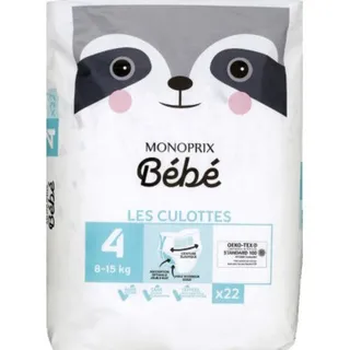Monoprix Baby Panties Size 4 X22