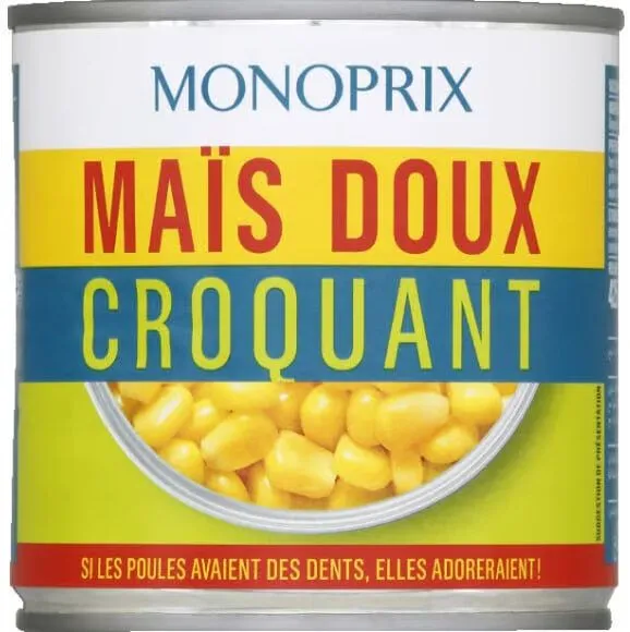 Monoprix Sweet Corn, 285g
