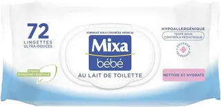 Mixa Bebe Very Pure Baby Wipes 72Pcs
