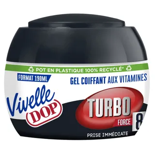 Vivelle Dop Turbo Styling Hair Gel 190Ml