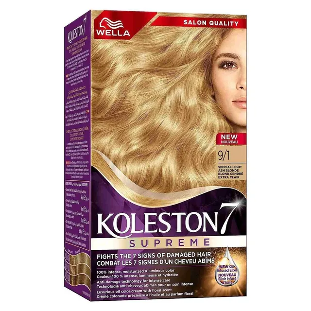 Koleston Ashblond Color Cream 9/1