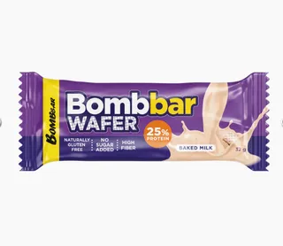 Bombbar Milk Flavour High Protein Wafer Baked, 32g