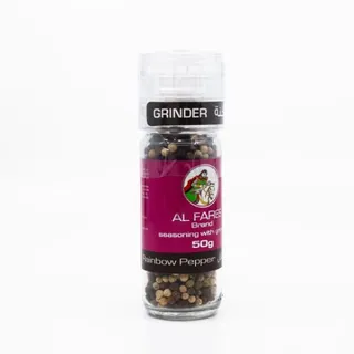 Al Fares Rainbow Pepper Grinder, 50g