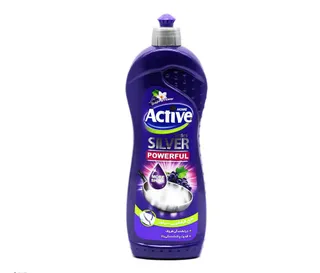أكتيف سائل غسيل أطباق جليسرين عنب وزهور، 750ml