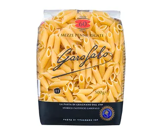 Garofalo Mezze Penne Rigate Pasta, 500g