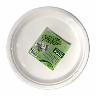 Sparkles Bio Round Plate, 20x18cm