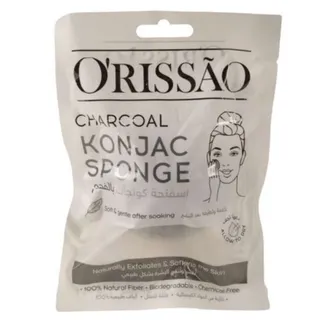 O'Rissao Charcoal Konjac Sponge