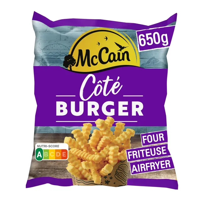 Mccain Frites Coté Burger 650G