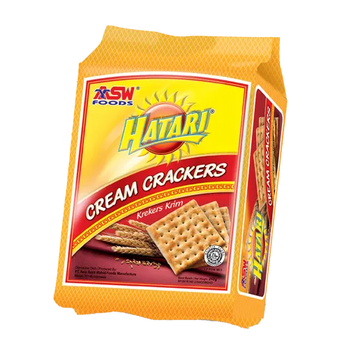 HATARI CREAM CRACKERS 6X115 GR