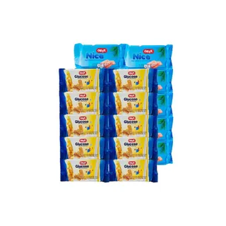 أوريكس بسكويت جاف متنوع، 2x12x40g