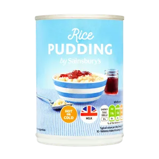 Sainsbury's Creamed Rice Pudding 400G