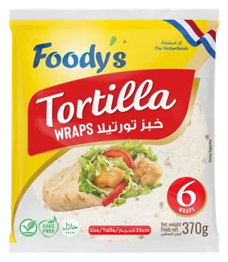 Foody's Tortilla Wraps, 370g