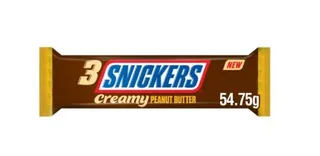 Snickers Creamy Peanut Butter Chocolate, 54.75g